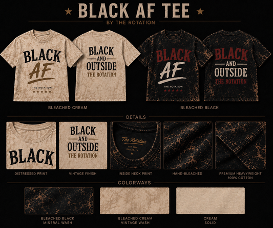 BLACK AF- Preorder
